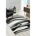 thumbnail image 1 of Rug Branch Modern Abstract Boho Black Grey Indoor Area Rug - 8x10, 1 of 5