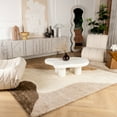 thumbnail image 1 of Rug Branch Modern  Abstract Hand-Tufted Beige Brown Indoor Area Rug - 5x7, 1 of 8