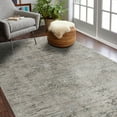 thumbnail image 1 of Rug Branch Modern Abstract Scandinavian Beige Brown Indoor Area Rug - 9x12, 1 of 7