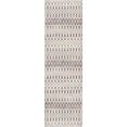 thumbnail image 1 of Rug Branch Modern Boho  Beige Blue Indoor Runner Rug - 2x13, 1 of 5