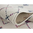 thumbnail image 1 of Rug Branch Modern Boho  Beige Blue Indoor Runner Rug - 2x6, 1 of 5