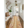 thumbnail image 1 of Rug Branch Savannah 2' x 19' (Exact Size: 2'3" x 19') Boho Indoor Runner Rug, Yellow Beige, Modern - Entryway, Hallway, Bathroom, and Kitchen, 1 of 4