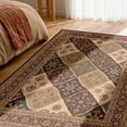 thumbnail image 1 of Rug Branch Traditional Moroccan  Red Black Indoor Area Rug - 6x9, 1 of 8