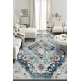 thumbnail image 1 of Rug Branch Transitional Boho  Blue Grey Indoor Area Rug - 5x7, 1 of 5
