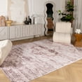 thumbnail image 1 of Rug Branch Vintage Traditional Distressed Brown Cream Indoor Soft Area Rug - 6x9, 1 of 8