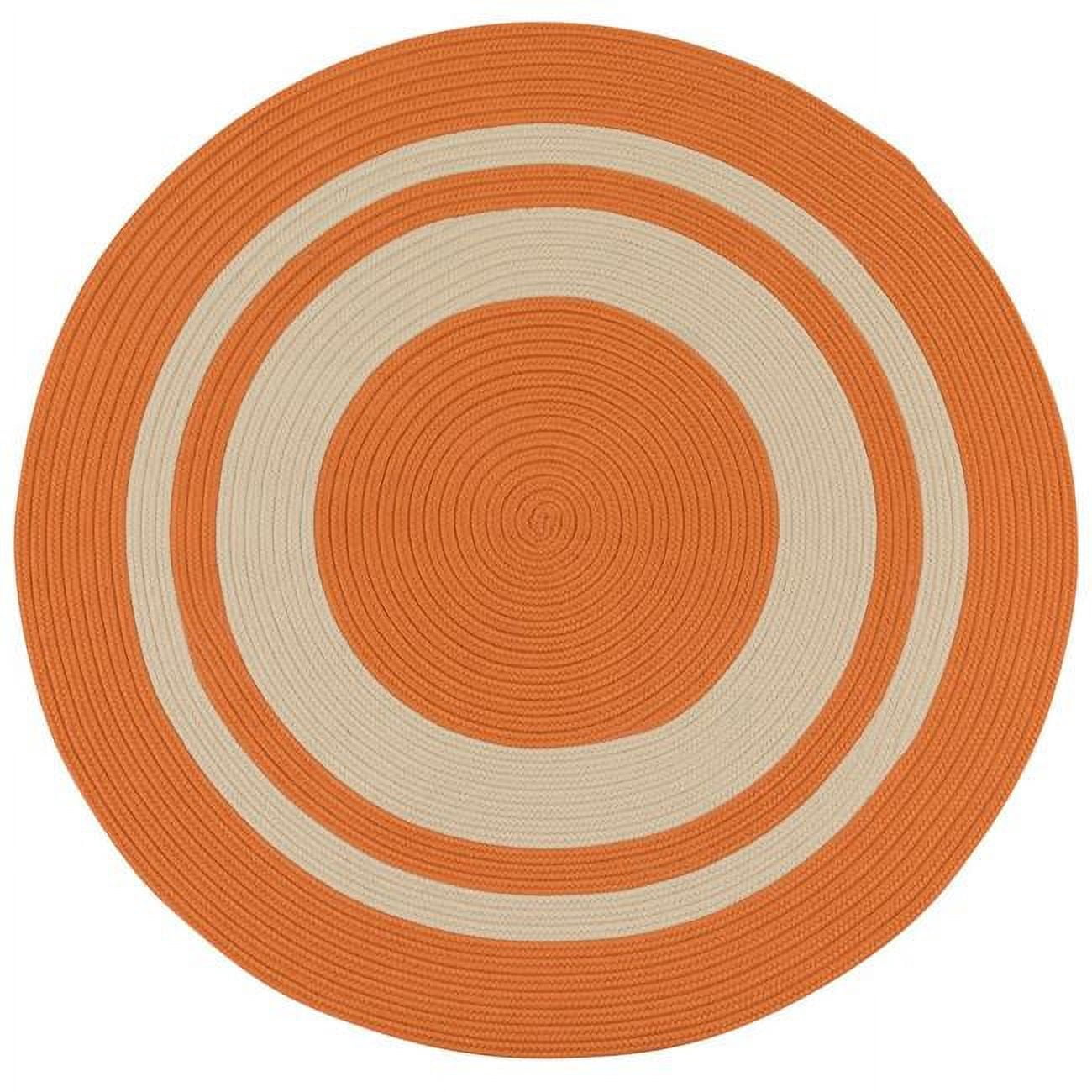 Rug Coronado Round Braided Rug Rust - 12 ft. - Walmart.com