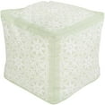 thumbnail image 1 of Rug  Cube Mint Pouf 18 x 18 x 18 in., 1 of 1