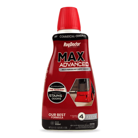 Rug Doctor MAX Advanced Commercial-Grade Multi-Purpose Carpet Cleaner, 52 oz.