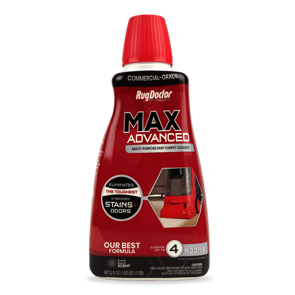Rug Doctor MAX Advanced Commercial-Grade Multi-Purpose Carpet Cleaner, 52 oz.
