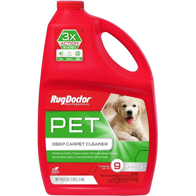 Rug Doctor Pet Carpet Cleaner, 96 oz., ProEnzymatic Formula with 3X