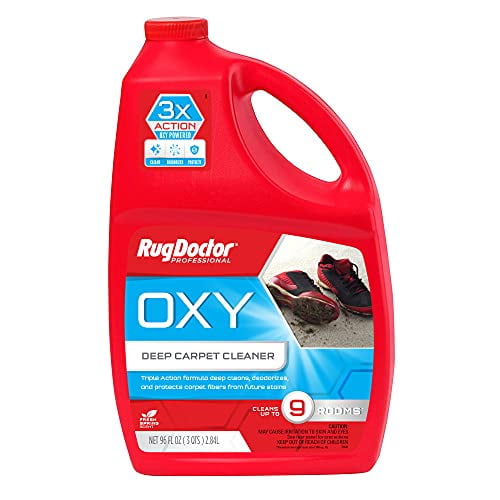 Rug Doctor TripleAction Oxy Carpet Cleaner Deep Cleans, Deodorizes