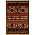 thumbnail image 1 of Rug Empire Lodge King Red Pine Rustic Bear Area Rug 2'2" x 3'3" 2' x 3', 1 of 5