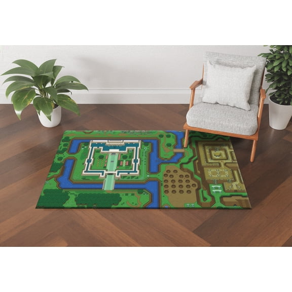 Rug, Game Room Rug, Map Rugs, Map Rugs, Bath Rug, Living Room Rug, Outdoor Rug, Area Rug, Cool Rug, Non-Slip Carpet, 1.7'x2.3' - 50x70 cm