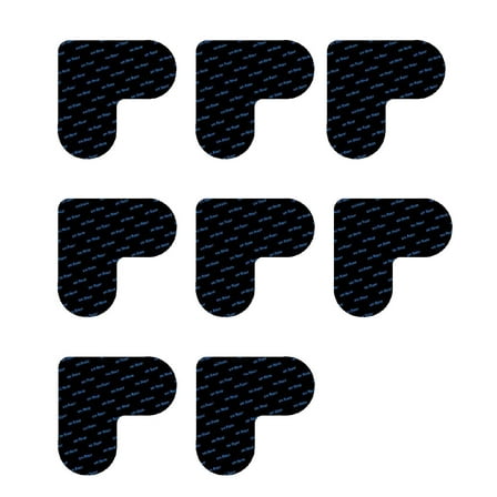 Rug Gripper Pads for Carpet - Non Slip Rug Tape Stickers and Washable Area Rug Pad for Hardwood Floors and Tile - Carpet Tape with Corner Side Gripper for Securely Anchoring Rugs, Keep Your（8pcs）