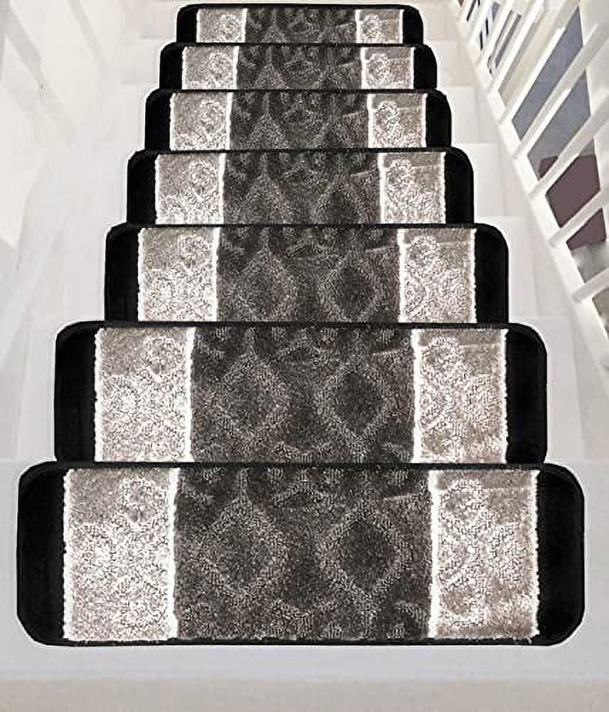 Rug High Pile SkidResistant Rubber Back NonSlip Carpet Stair Treads