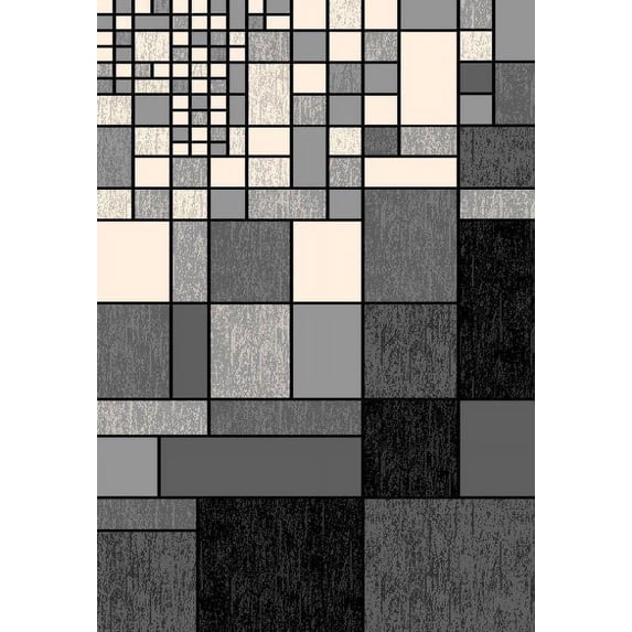 Rug Legend BELLA Modern Contemporary 5x8 5x7 Rug Abstract Area Rug 40122