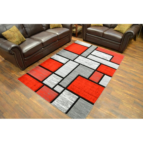 Rug Legend PREMIUM 3D Hand Carved Modern Rug Contemporary 3995