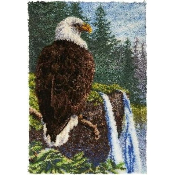 Rug Making Latch Hooking Kit | Eagle (5 sizes)