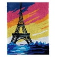 thumbnail image 1 of Rug Making Latch Hooking Kit | Paris Sunset (3 sizes available), 1 of 9