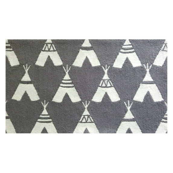 rug market maison collection teepee indoor kids area rug