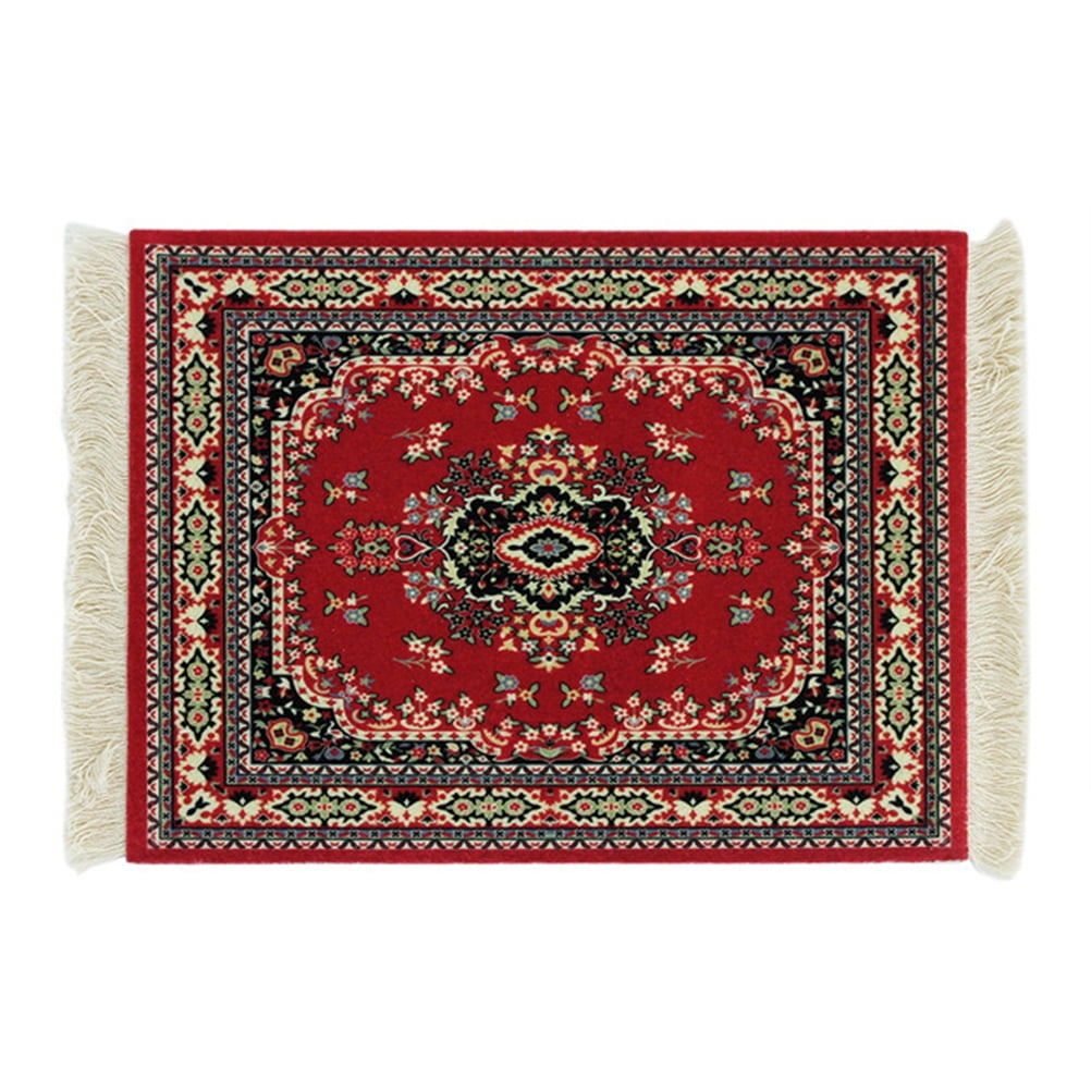 Rug Mouse Pad Oriental Persian Carpet Mouse Mat Computer Mousepad for Table Decor