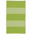 thumbnail image 1 of Rug  Newport Textured Stripe Rectangle Area Braided Rug  Green - 8 x 11 ft., 1 of 1