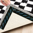thumbnail image 1 of Rug Pads Grippers, Non Slip Grippers for Hardwood Floors Hold Rugs in Place, Washable Carpet Tape Easy to Clean and Reusable, Rugs Tape for Area Rugs on Wood & Tile Floor (8 pcs), 1 of 5