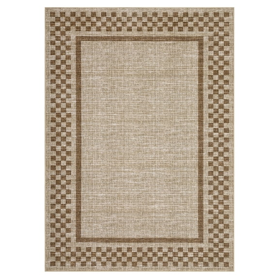 Rug Runners for Hallways Non Slip 5x7 Machine Washable Bathroom Rugs Modern Bordered Area Rugs Low Pile Non Shedding Checkered Floor Cover Foldable Throw Mats for Kitchen