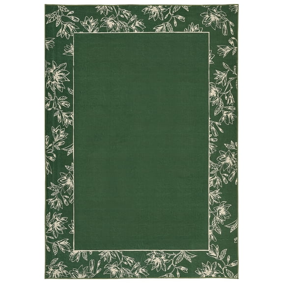 Rug Runners for Hallways Non Slip Washable Runner Rug with Rubber Backing Soft Non Slip Bordered Mat with Leaf Print Low Pile Thin Rug for Kitchen Bedroom Entrance Laundry Bathroom Living Room