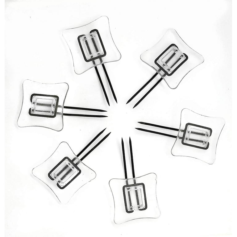 Rug Settlers Rug Pins Pack of 6 Rug Anchors Secure Rug over a Carpet 
