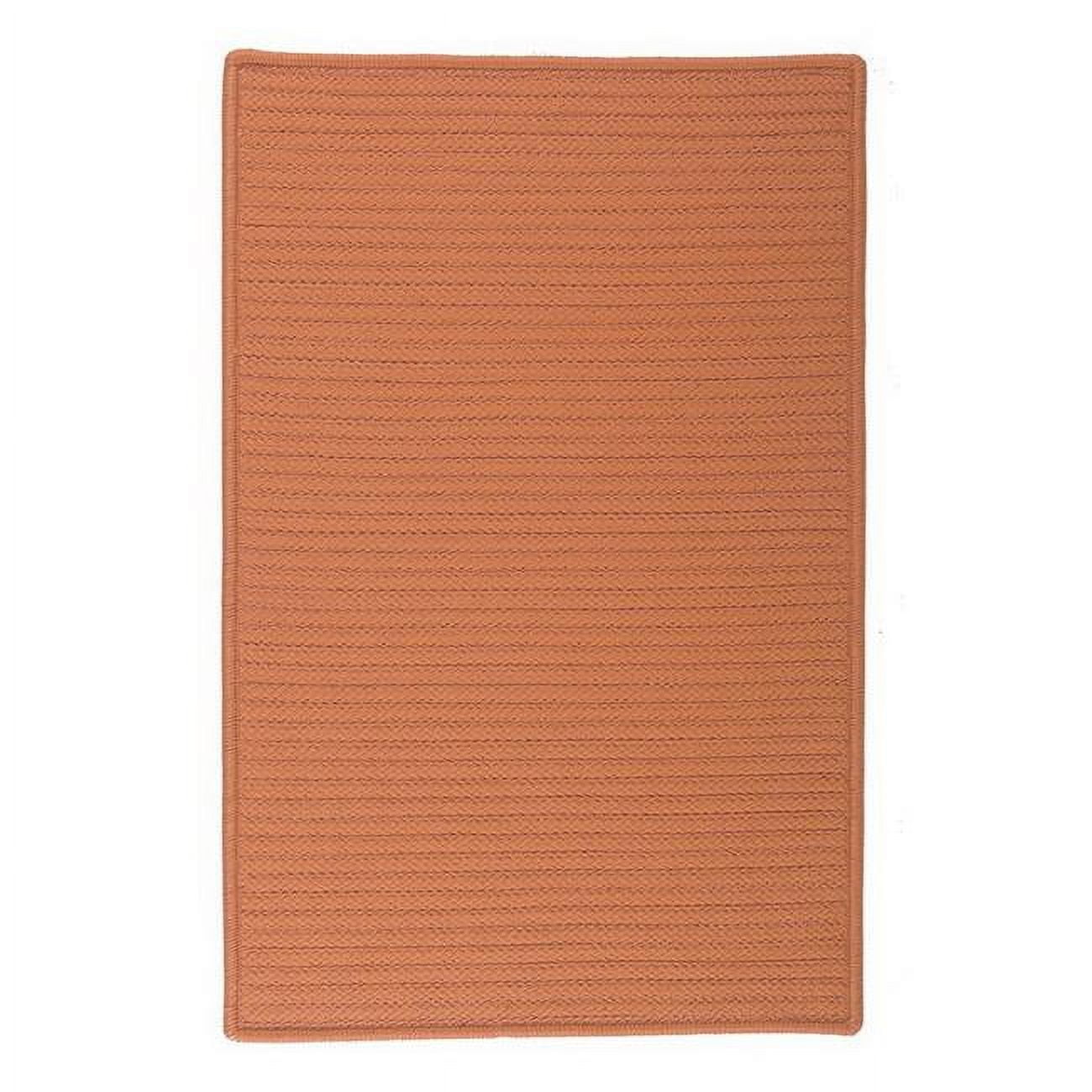 Rug Simply Home Solid Braided Rug - Rust - 2 ft. x 3 ft. - Walmart.com