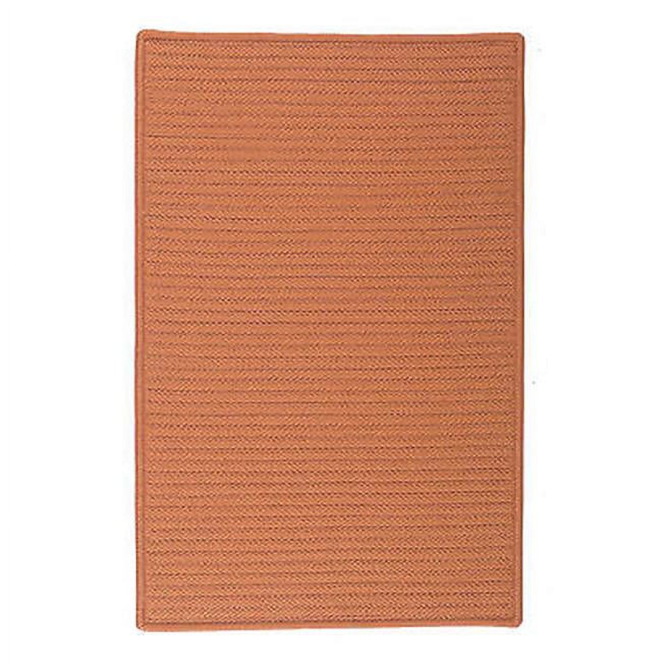 Rug Simply Home Solid - Rust 10 ft. square Braided Rug - Walmart.com