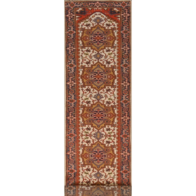 Rug Source Indoor Traditional Area Rug 3’ x 14’, Beige & Ivories
Geometric Rug, Wool Carpet