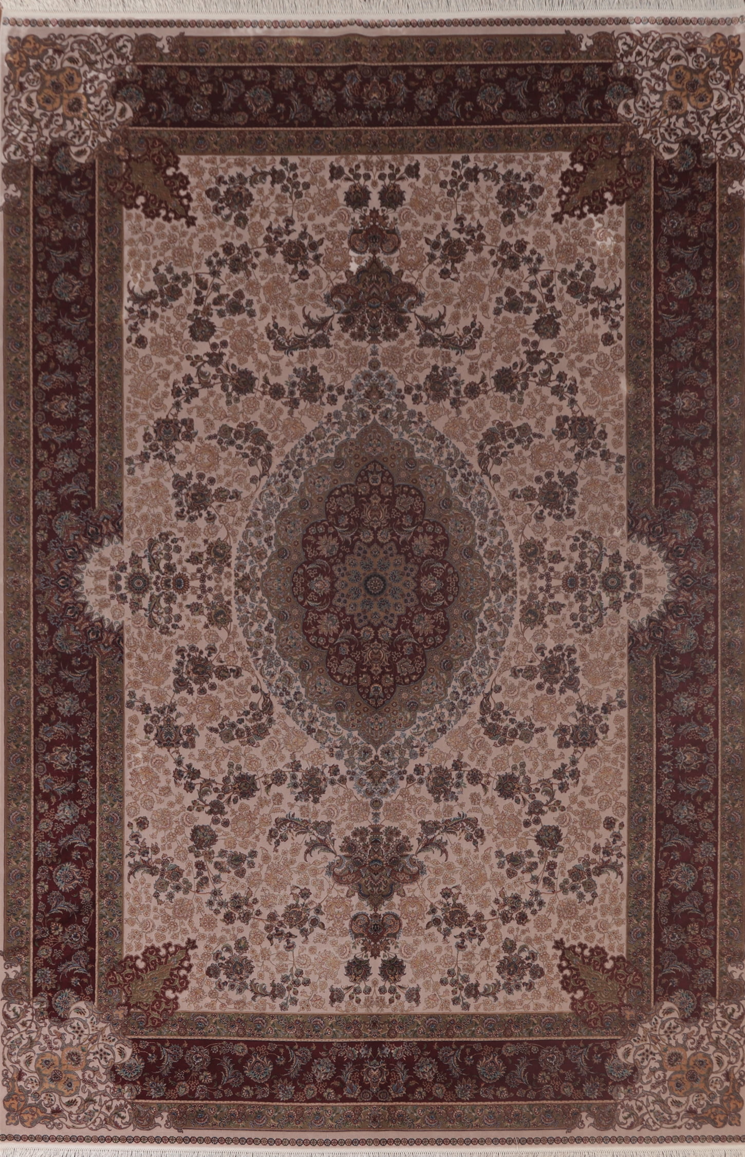 Rug Source Rug Source Indoor Traditional Collection, Beige & Ivories Floral Area ...