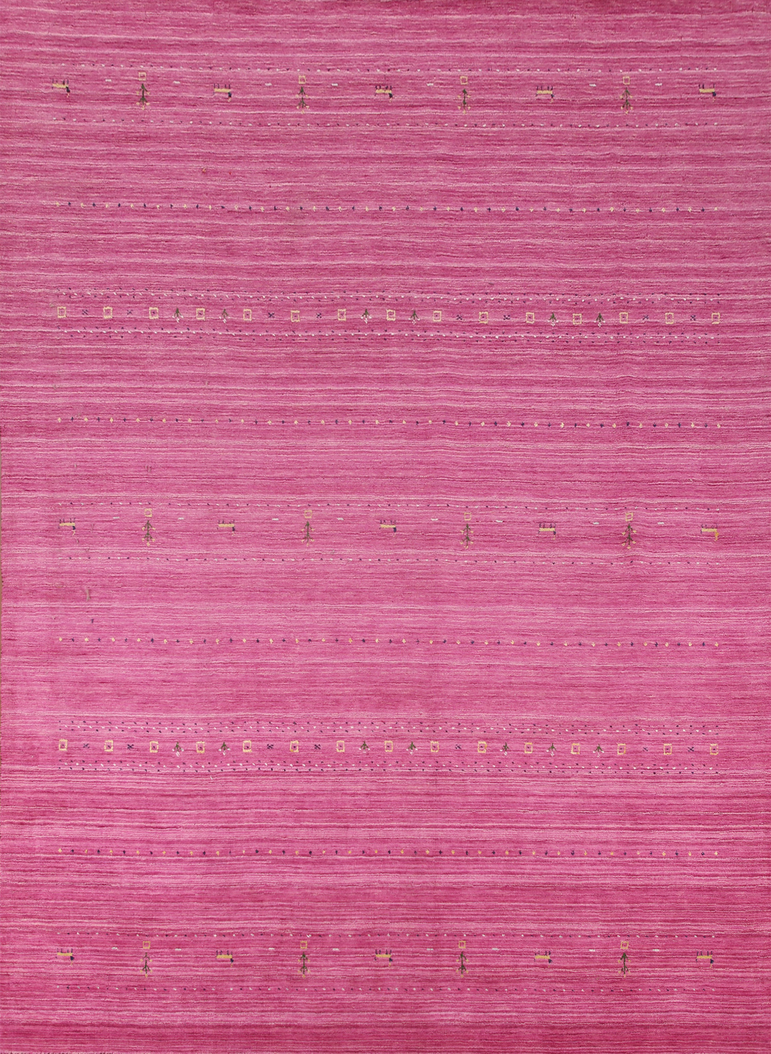 Rug Source Indoor Tribal Collection, Pink Tribal Area Rug 11' 9'' X 9