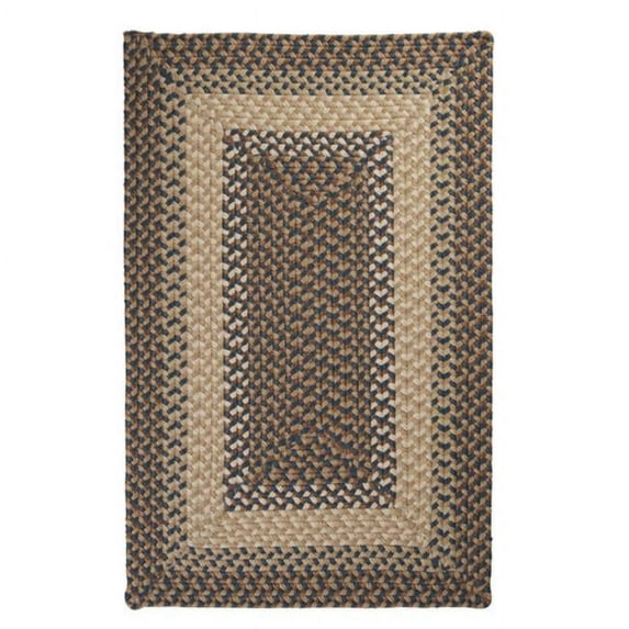 Rug Tiburon Braided Rug - Stone Blue - 2in. x 3in.