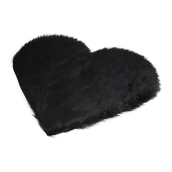 Rug Tyeign Carpet Sheepskin Shaggy Slip Imitation Rugs Non Mats Wool Faux Bedroom Home Textiles Rugs for Bedroom Rugs for Living Room Carpet Rugs Bedroom Rug Alfombras Para Habitacion Area Rugs Black