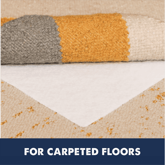 Rug on Carpet Non Slip Rug Pad 3 x 5 ft by Slip-Stop