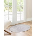 thumbnail image 1 of RugPal Transitional Rine Collection Area Rug 2'x3'1" Oval - Gray, 1 of 5