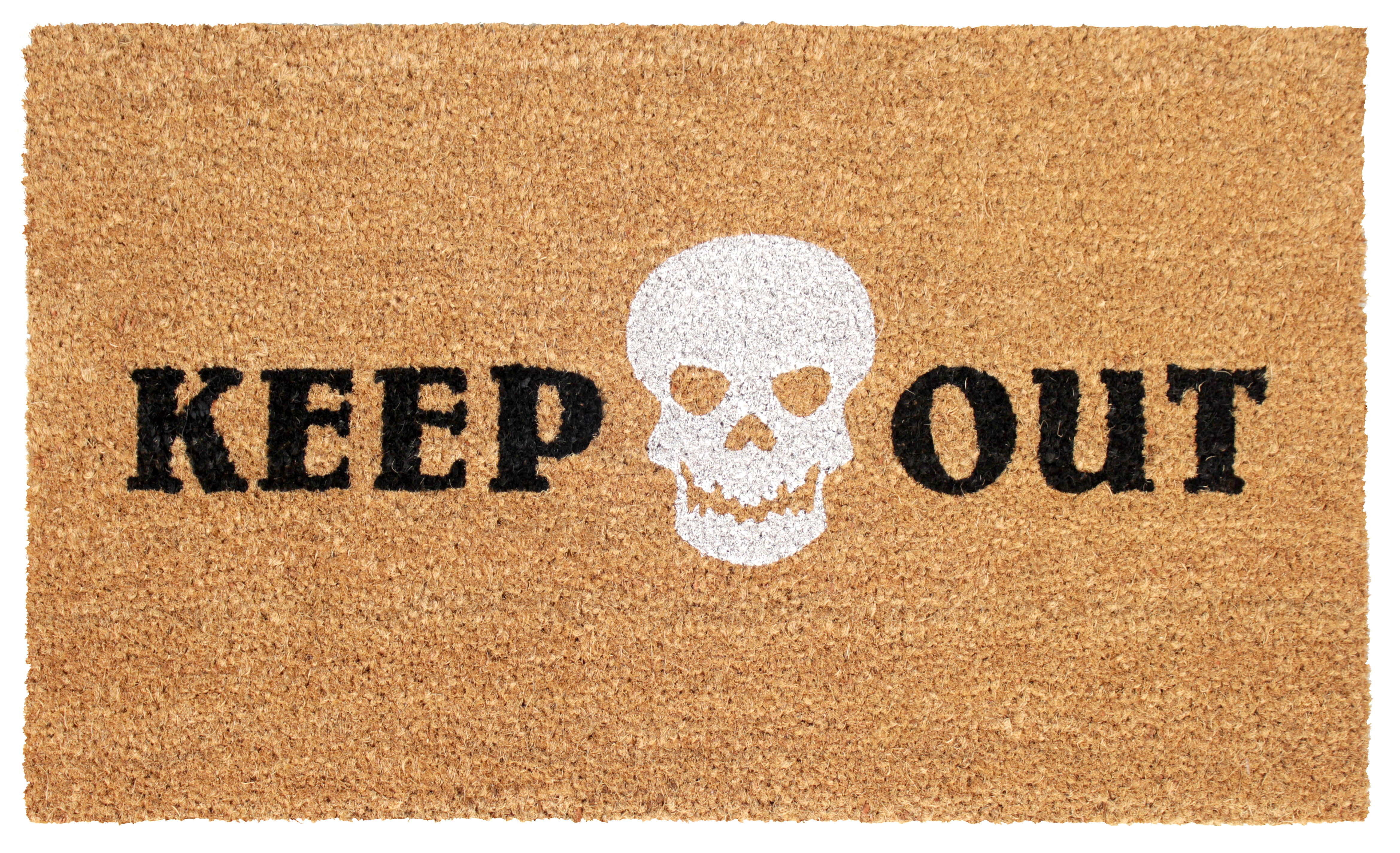 RugSmith Multi Machine Tufted Keep out Doormat, 18" x 30"