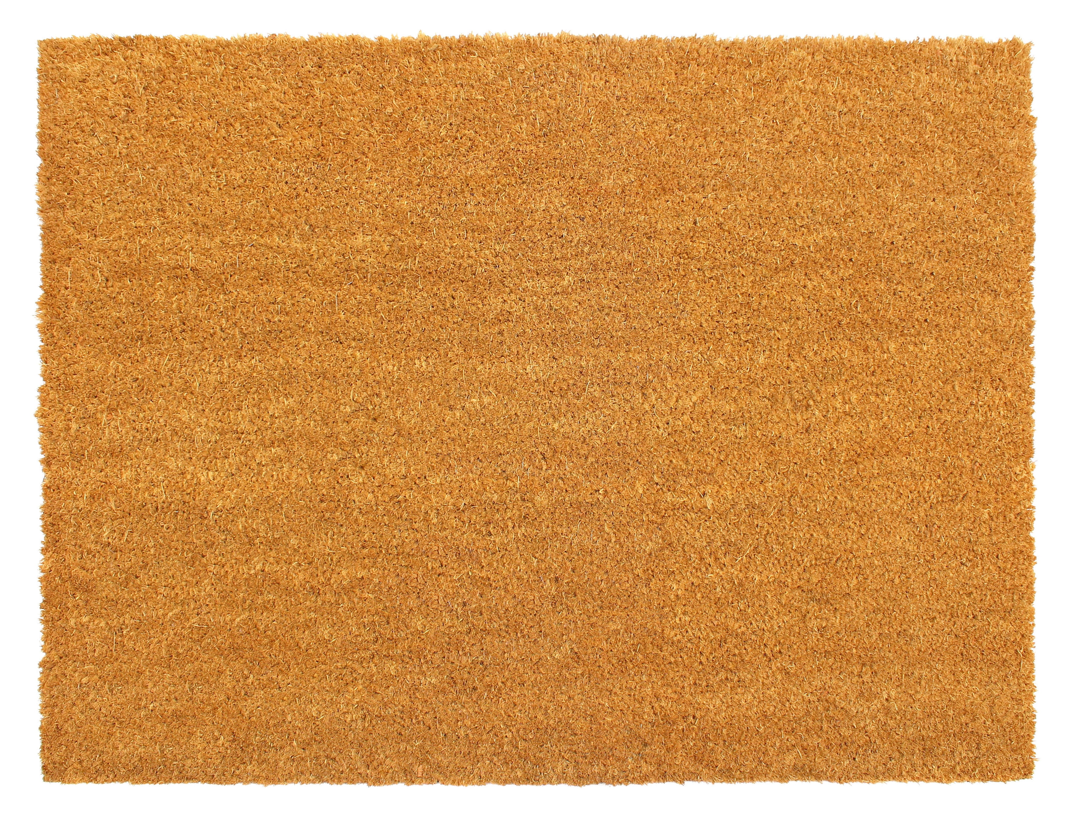 Natural Coir 36" x 48" Non-Slip Outdoor Doormat