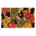 thumbnail image 1 of RugSmith Natural Machine Tufted Signs, 18" x 30",Natural, 1 of 3
