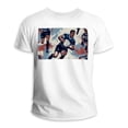 thumbnail image 1 of Rugby 100% Cotton White T-Shirt for Men with Classic Fit and Breathable Fabric - Summer Stylish Casual Tee Shirt for Everyday Wear - Soft and Comfortable Material, 1 of 5