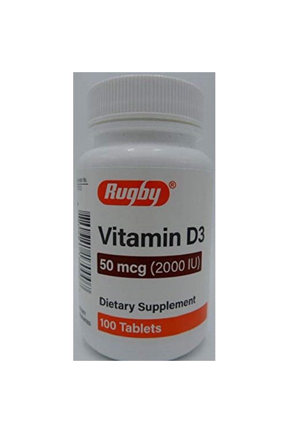 80681017000 Vitamin D3 50 MCG (2000IU) 100 Tabs