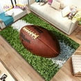 thumbnail image 1 of Rugby American Football Field Area Rug Carpet Rug for Living Room Bedroom Sofa Doormat ration kids Play Non-slip Floor Mat, 1 of 5