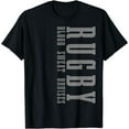 thumbnail image 1 of Rugby Blood Sweat Bruises Funny Rugby Player Fan T-Shirt, 1 of 3