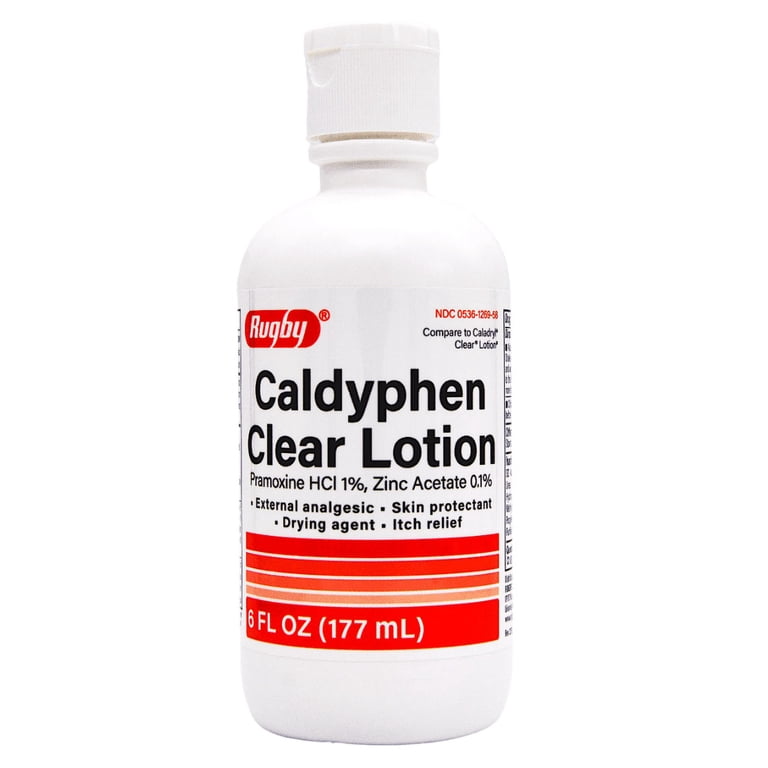 Rugby Caldyphen Clear Lotion Pramoxine HCl 1%, / Zinc Acetate 0.1