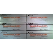 Rugby Capsaicin 0.025% Cream Generic for Zostrix, 2.1 oz