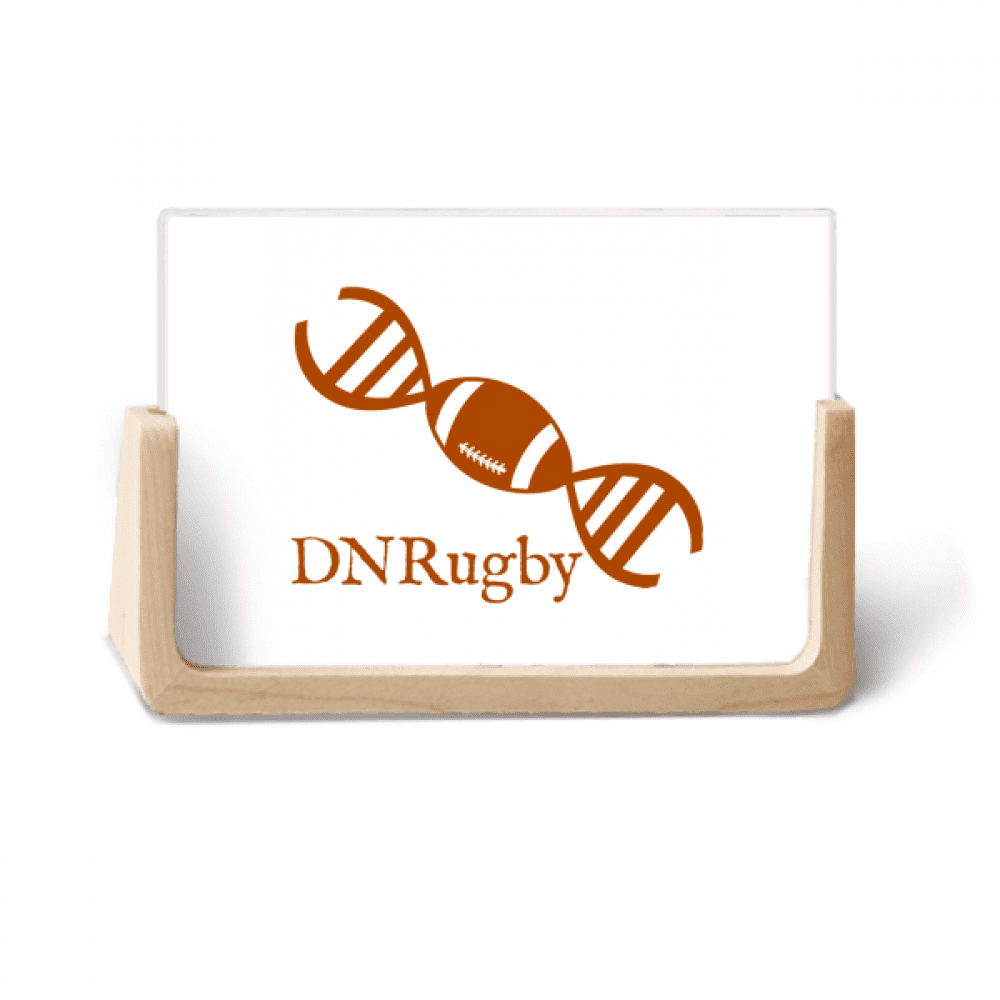 Rugby Combination Double Helix Photo Wooden Photo Frame Tabletop ...
