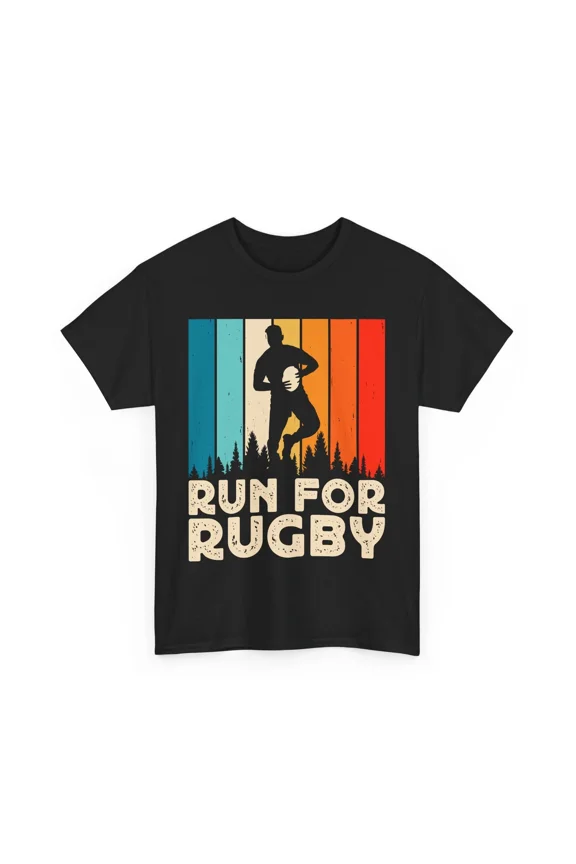 Rugby Evolution T-Shirt | From Caveman to Rugby Pro Tee | Funny Sports Gift